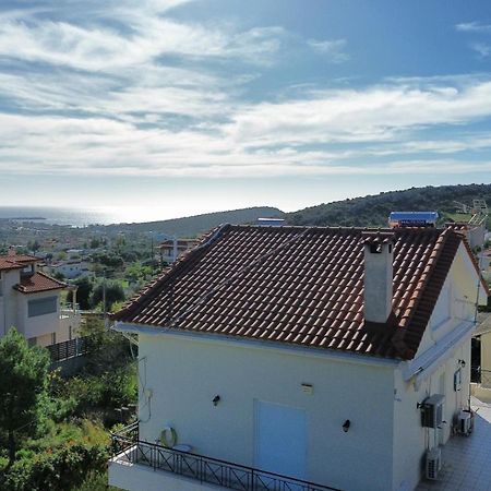 Beautiful Maisonette With A View To The Mountains And The Sea Agia Marina  Esterno foto