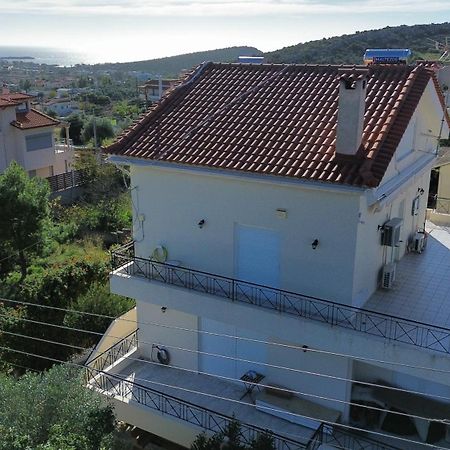 Beautiful Maisonette With A View To The Mountains And The Sea Agia Marina  Esterno foto
