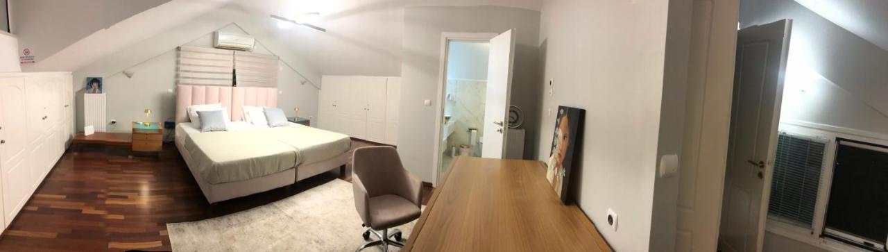 Beautiful Maisonette With A View To The Mountains And The Sea Agia Marina  Esterno foto