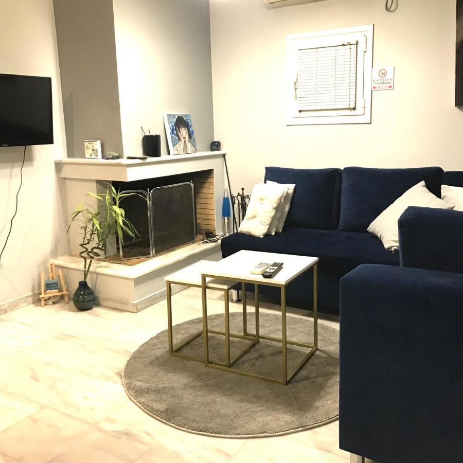 Beautiful Maisonette With A View To The Mountains And The Sea Agia Marina  Esterno foto