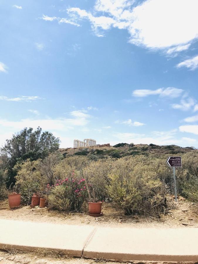 Beautiful Maisonette With A View To The Mountains And The Sea Agia Marina  Esterno foto