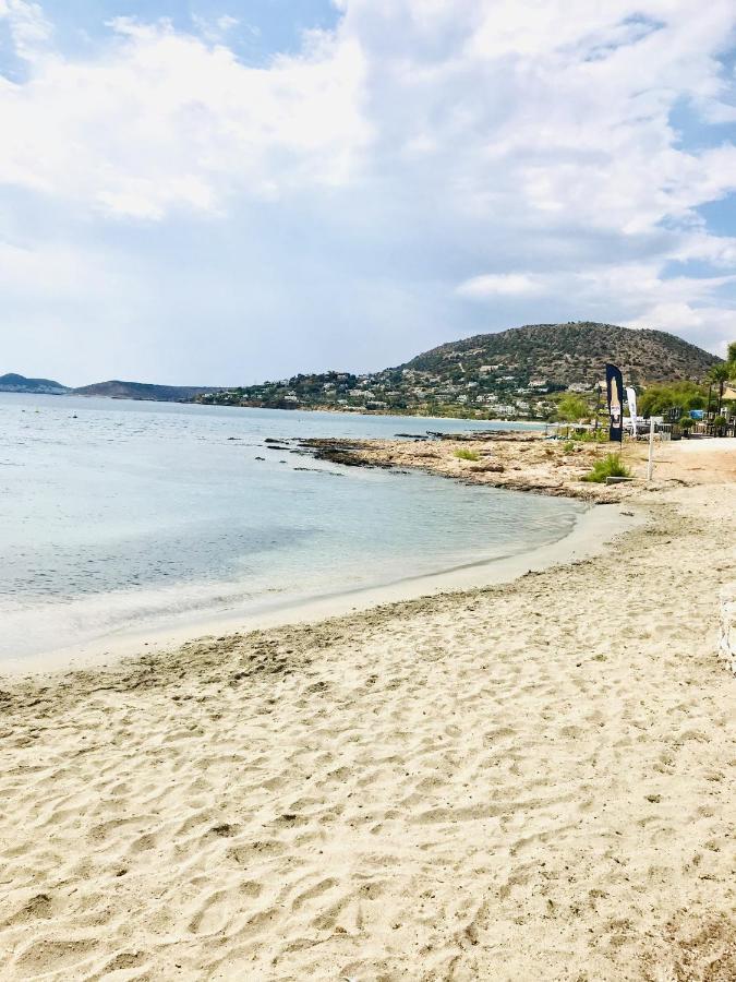 Beautiful Maisonette With A View To The Mountains And The Sea Agia Marina  Esterno foto