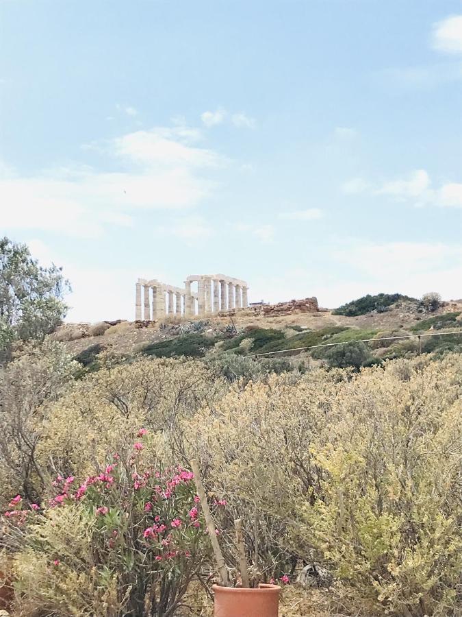 Beautiful Maisonette With A View To The Mountains And The Sea Agia Marina  Esterno foto